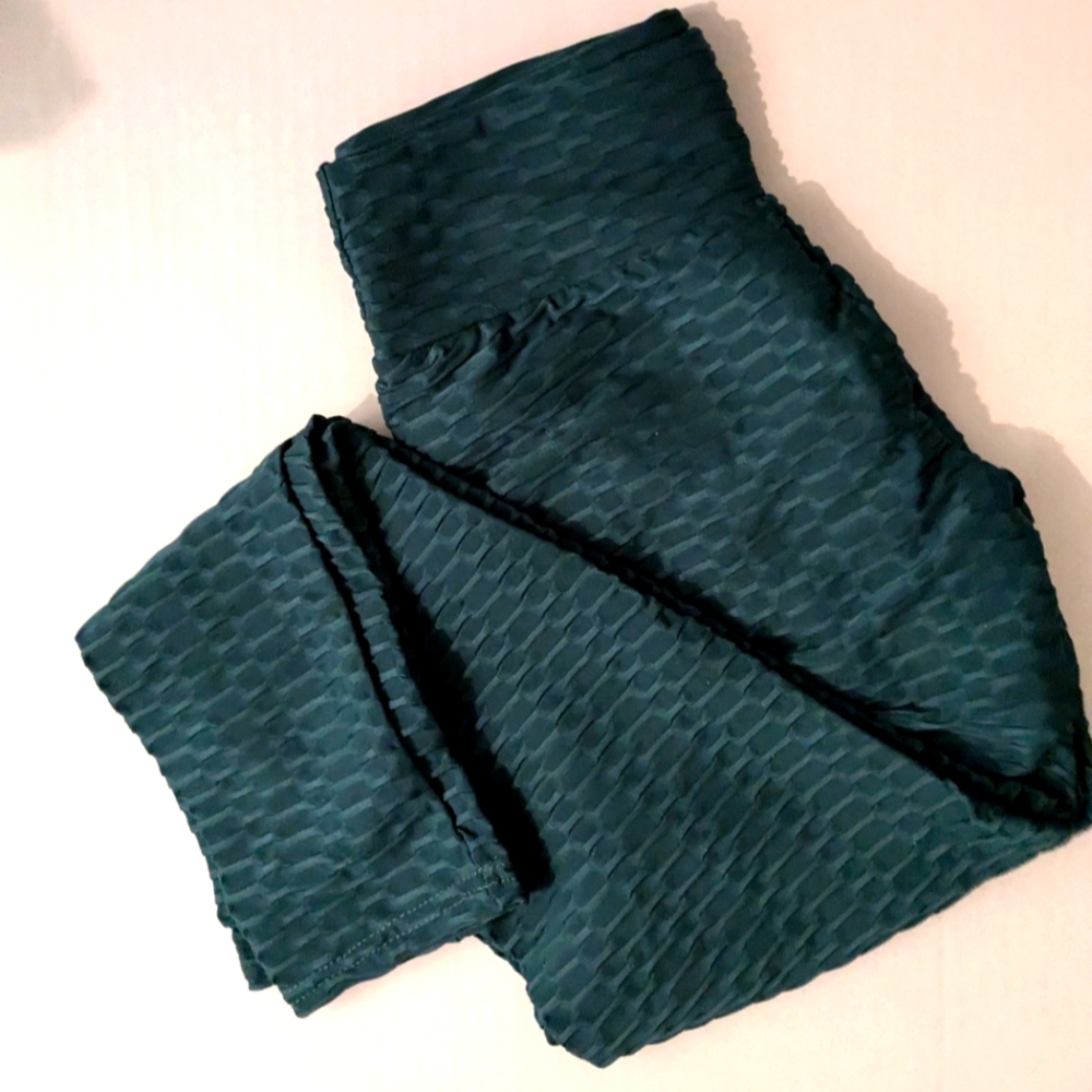 Green Leggings XS
